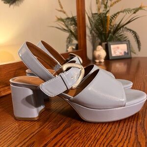 AEROSOLES Elegant Blue Women's Slingback Heels ⭐️Size 9.5